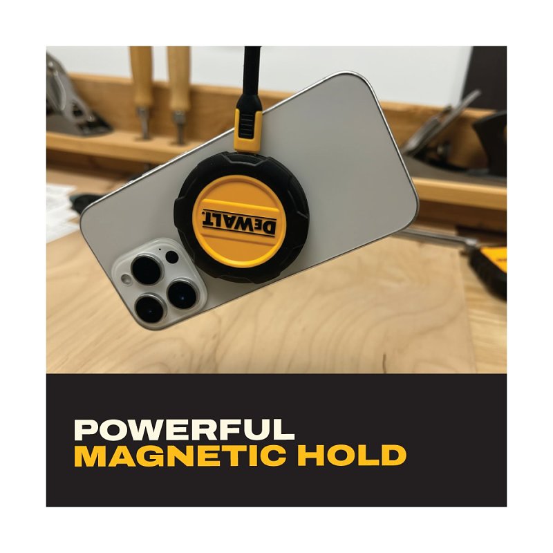 DEWALT 204 0017 DW2 Magnetic Wireless Charging Pad, Black/Yellow, Pack of 2