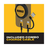 DEWALT 204 0017 DW2 Magnetic Wireless Charging Pad, Black/Yellow, Pack of 2