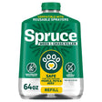 Spruce 810121300449 Weed and Grass Killer Refill, Liquid, Spray Application, 64 oz Bottle