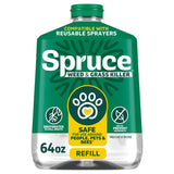 Spruce 810121300449 Weed and Grass Killer Refill, Liquid, Spray Application, 64 oz Bottle