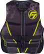 Full Throttle 14250040004022 Men's Adult Rapid Dry Flex Back Life Jacket, Large, Green