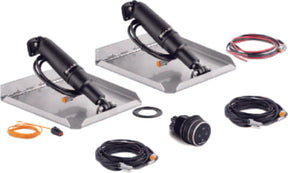 Dometic STT3231R Seastar Trim Tab System, Stubby Actuatorss, Edge Mount w/Dial Controller, 12 x 12"