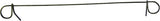 Acorn BT174-5M Bar Tie, 17 ga Wire, 4 in L