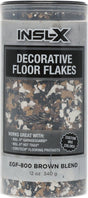 Insl-X EGF800099-EA Floor Flake, Brown Blend, Pack of 6