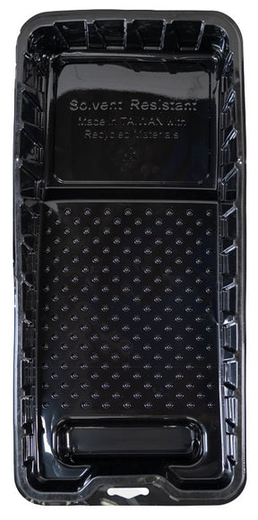 Linzer RM 104-0400 Mini Roller Tray, 4 in W, Plastic, Black