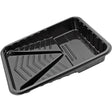 Linzer RM 408 0900 Disposable Paint Tray, 15 in L, 9 in W, 1 qt, Plastic, Black