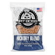 Pit Boss 55436 Series Pellets, Hickory Blend, Hardwood, 40 lb Bag