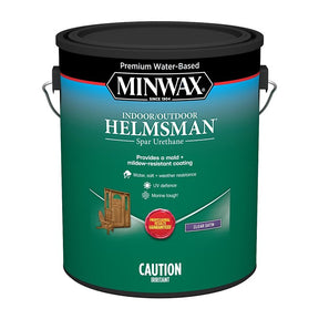 Minwax Helmsman CM4309004 Spar Urethane Varnish, Satin, Clear, 3.78 L, Pack of 2