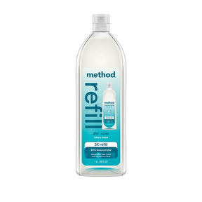 method Super Shine 11302 Dish Soap Refill, 48 oz Bottle, Liquid, Dewy Daze