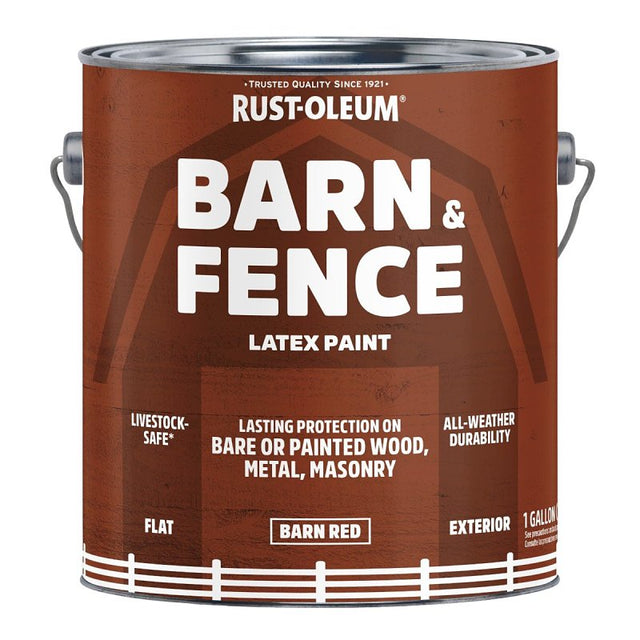 BARN&FNC PAINT FLT BRN RED 1GA, Pack of 2