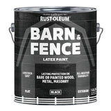 BARN & FENCE PAINT FLT BLK 1GA, Pack of 2