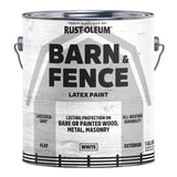 BARN & FENCE PAINT FLT WHT 1GA, Pack of 2