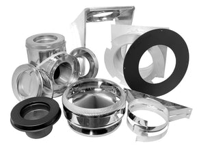 Selkirk SuperVent 2100 JM7WSP Wall Support Kit, Specifications: 7 in Size