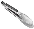 Good Grips 28481 Locking Tong, 9 in L, Stainless Steel, Black, Dishwasher Safe: Yes