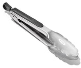 Good Grips 28481 Locking Tong, 9 in L, Stainless Steel, Black, Dishwasher Safe: Yes
