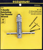 Isomax 82493 Tap and Die Ratcheting Wrench, #0 to 1/4 in Tap/Die, T Handle