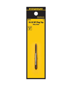 Isomax 82516 Machine Screw Tap, #10-32 Thread, NF Thread, Plug Chamfer, Tungsten Steel