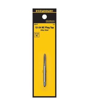 Isomax 82517 Straight Flute Tap, #12-24 Thread, NC Thread, Plug Chamfer, Tungsten Steel