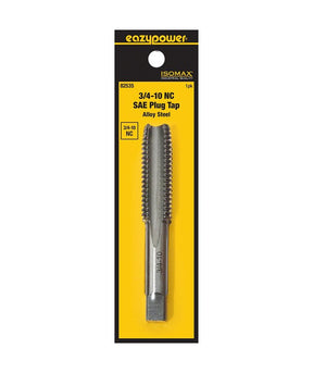 Isomax 82535 Fractional Tap, 3/4-10 Thread, NC Thread, Plug Chamfer, Tungsten Steel