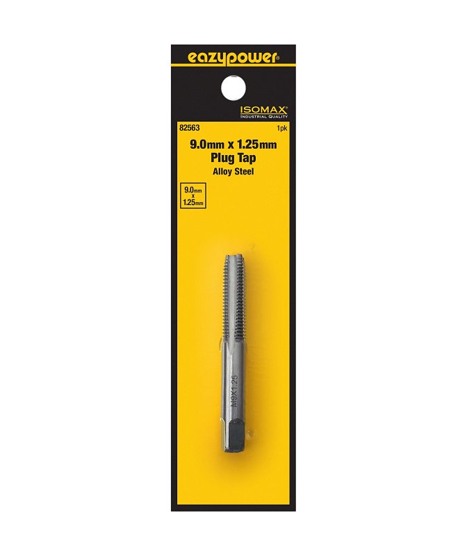 Isomax 82563 Tap, M9x1.25 Thread, Plug Chamfer