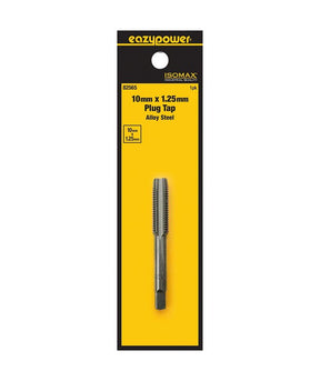 Isomax 82565 Tap, M10x1.25 Thread, Plug Chamfer, Tungsten Steel