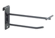 ProSource DR4CA Double Display Hook, Steel, Black, Pack of 40