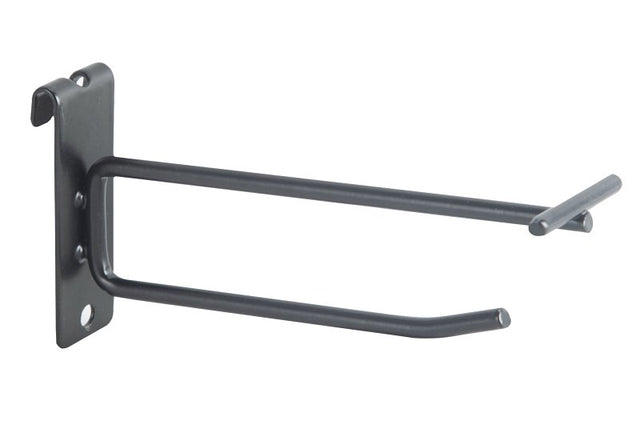 ProSource DR4CA Double Display Hook, Steel, Black, Pack of 40