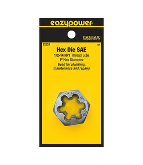 Isomax 82629 Pipe Taper Die, 1/2-14 Thread, NPT Thread