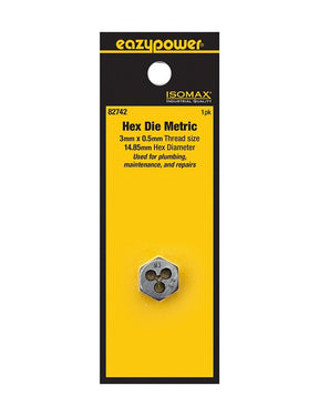Isomax 82742 Plug Die, M3x0.5 Thread, Metric Thread