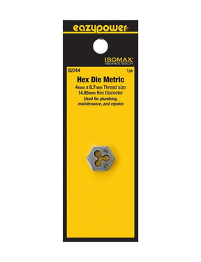 Isomax 82744 Plug Die, M4x0.7 Thread, Metric Thread