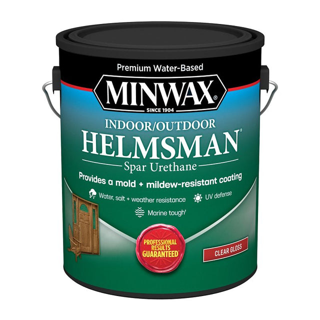 Minwax Helmsman 613-7103 Spar Urethane, Gloss, Liquid, 1 gal