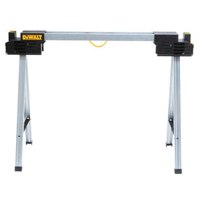 DEWALT DWST11155 Folding Sawhorse, 2000 lb, 3 ft 7-31/32 in W, 5.31 in H, 4.72 in D, Metal, Black/Silver