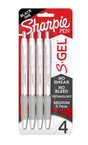Sharpie S-Gel Series 2126207 Pen, 0.7 mm Tip, Medium Tip, Black Ink, Gel Ink, Contoured Grip