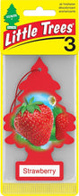 Little Trees U3S-32012 Air Freshener, Strawberry