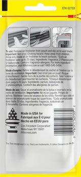 Little Trees Vent Wrap CTK-52733-24 Air Freshener Pack, Paper, New Car, Pack of 4