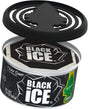 Little Trees UFC-17855-24 Air Freshener, 1.05 oz, Solid, Black Ice