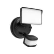 Halo SEC Series SEC1HSHWMBLK Security Floodlight, 120 V, 12 W, LED Lamp, 1515 Lumens, Polycarbonate Fixture