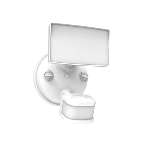 Halo SEC Series SEC1HSHWMWH Security Floodlight, 120 V, 12 W, LED Lamp, 1515 Lumens, Polycarbonate Fixture