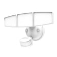 Halo SEC Series SEC3HSHWMWH Security Floodlight, 120 V, 28 W, LED Lamp, 3411 Lumens, Polycarbonate Fixture