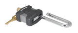 Kwikset 90260-048 Padlock, Keyed Alike, Smart Key, 0.35 in Dia Shackle, 2-1/2 in H Shackle, Boron Carbide Shackle