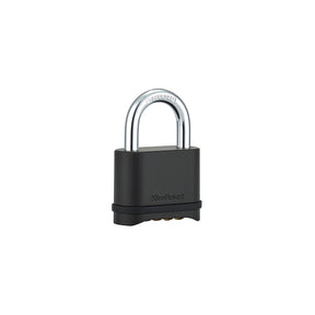 Kwikset 90260-202 Padlock, Keyless Key, 0.31 in Dia Shackle, 1 in H Shackle, Hardened Steel Shackle, Zinc Body