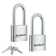 Kwikset 90260-426 Padlock, Keyed Different Key, 0.24 in Dia Shackle, 1-1/2 in H Shackle, Hardened Steel Shackle