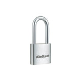Kwikset 90260-427 Padlock, Keyed Alike Key, 0.24 in Dia Shackle, 1-1/2 in H Shackle, Hardened Steel Shackle