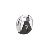 Kwikset 90260-501 Padlock, Keyed Different Key, 0.37 in Dia Shackle, 5/8 in H Shackle, Boron Carbide Shackle, Polished