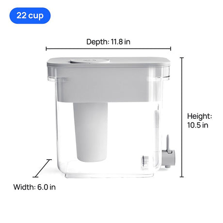 DISPENSER PLSTC COOL GRY 22CUP