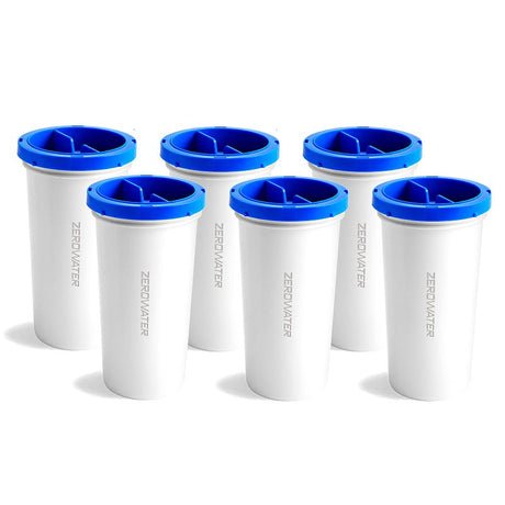 WATER FILTER PLASTIC 6 PACK