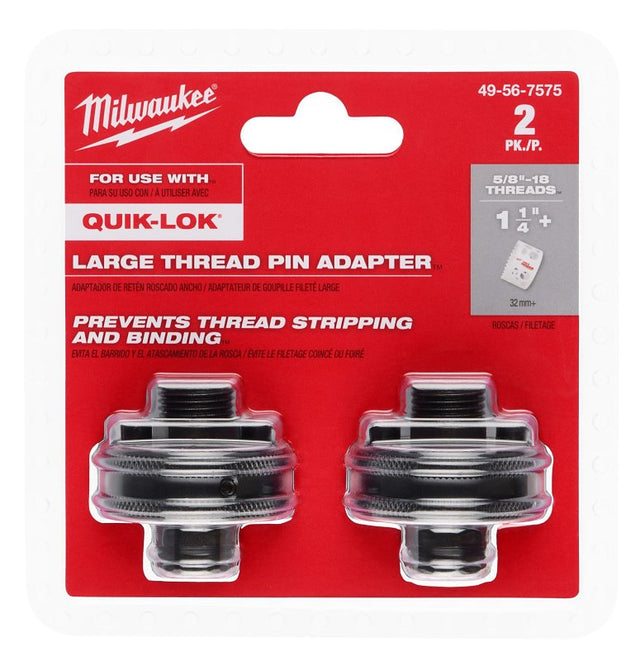 PIN ADAPT LARGE THRD 5/8INX18