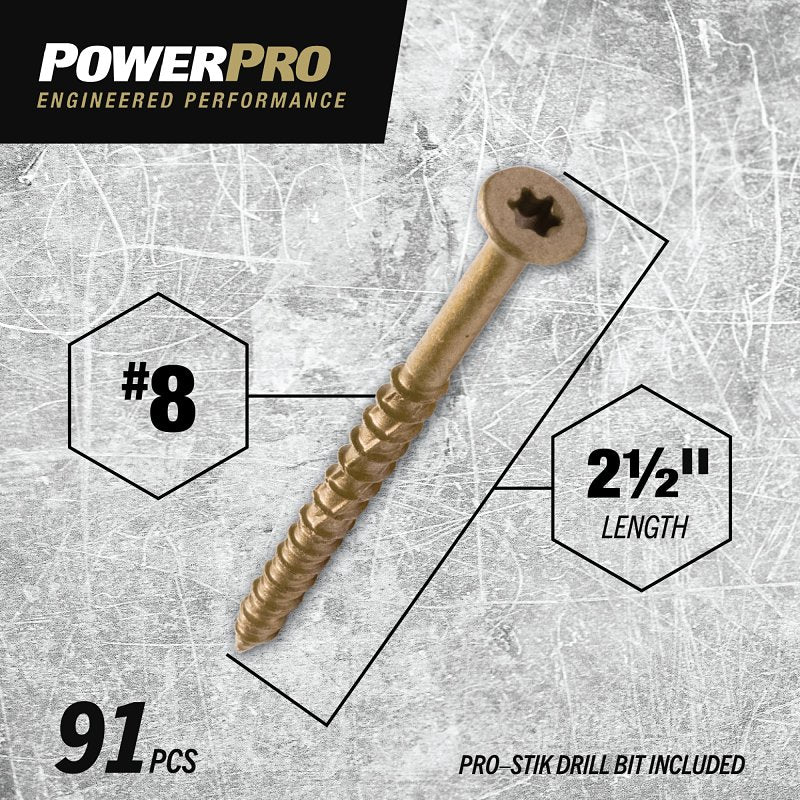 XBX-FH ONE SCR EXT 8X2-1/2 1LB