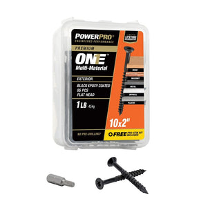 XBX-BLACK EXT ONE SCREW FLAT 1