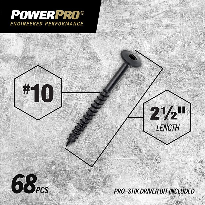 XBX-BLACK EXT ONE SCREW WAFER